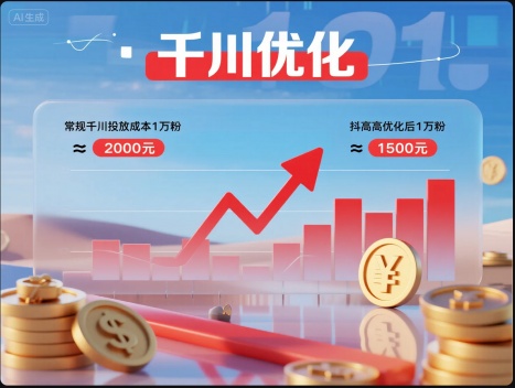 2025年抖音千川涨粉价格指南