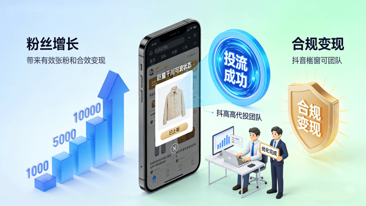 别人刷不到你的抖音橱窗？问题出在涨粉！这样做快速可见+轻松变现